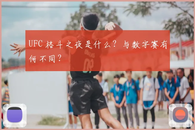 UFC 格斗之夜是什么？与数字赛有何不同？